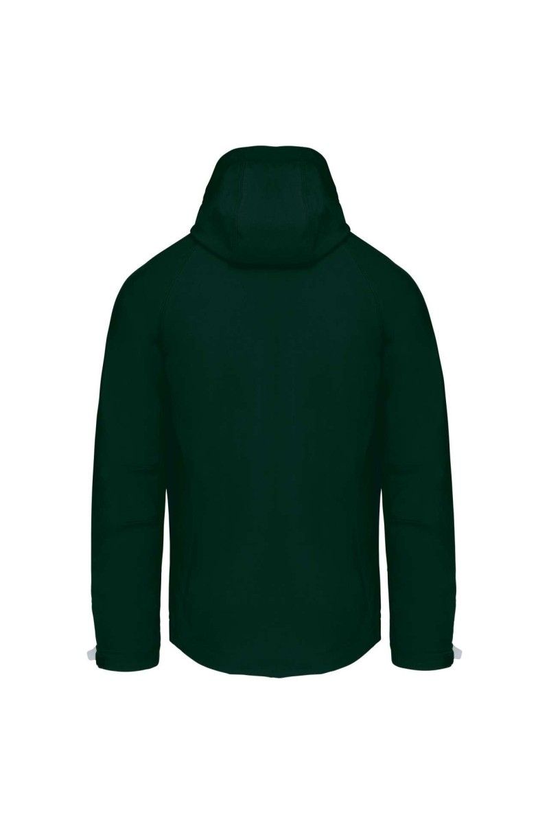 Jachetă softshell pentru bărbați cu glugă detașabilă
