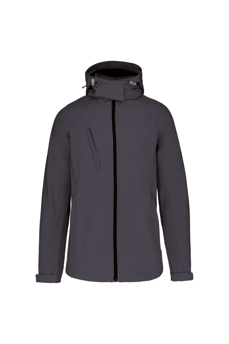 Jachetă softshell pentru femei cu glugă detașabilă