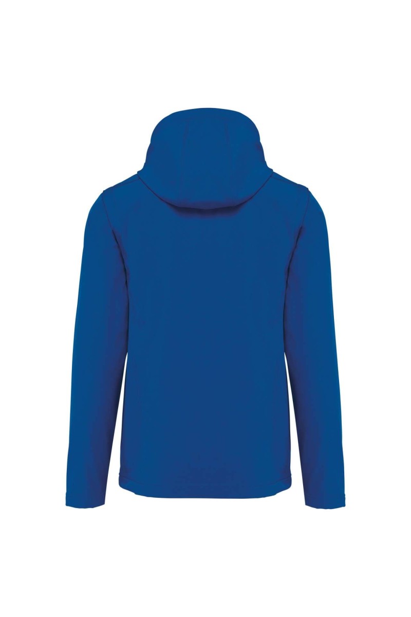 Jachetă softshell unisex 3 straturi cu glugă și mâneci detașabile