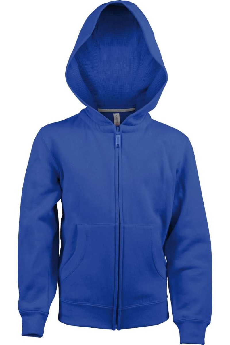 KIDS FULL ZIP HOODED SWEATSHIRT