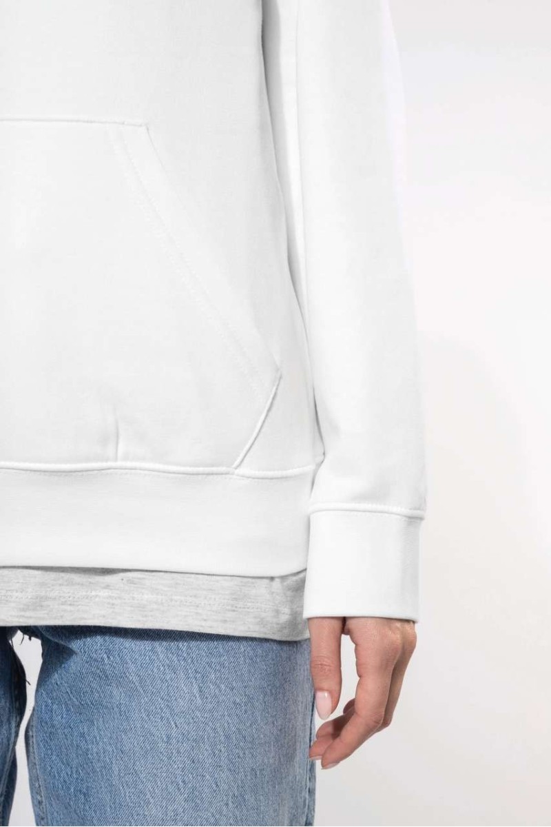 LADIES’ CONTRAST HOODED SWEATSHIRT