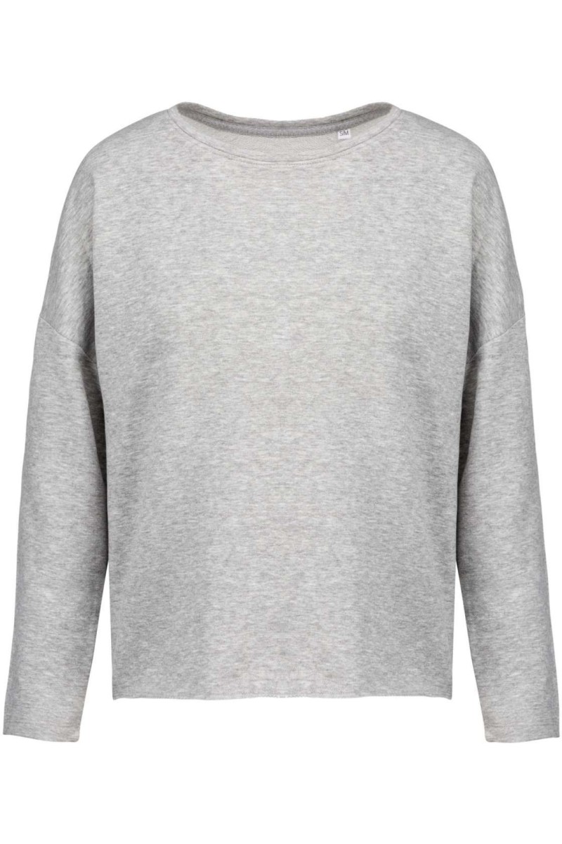 LADIES' OVERSIZED SWEATSHIRT