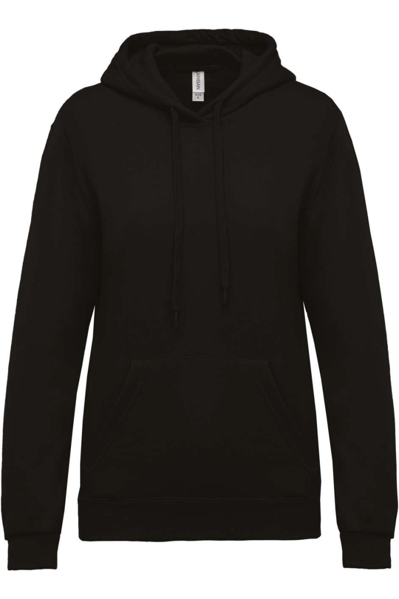 LADIES’ HOODED SWEATSHIRT
