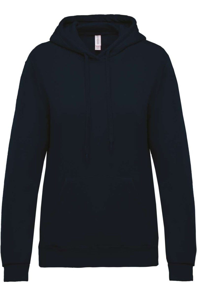LADIES’ HOODED SWEATSHIRT