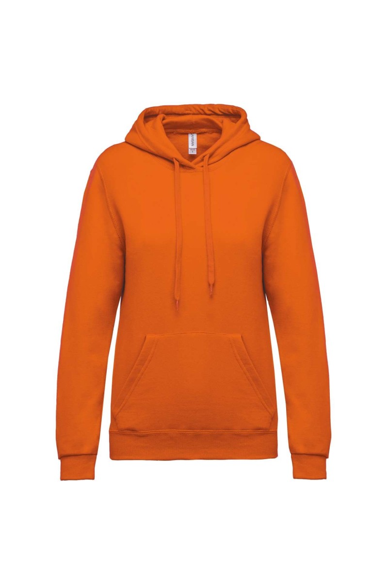 LADIES’ HOODED SWEATSHIRT
