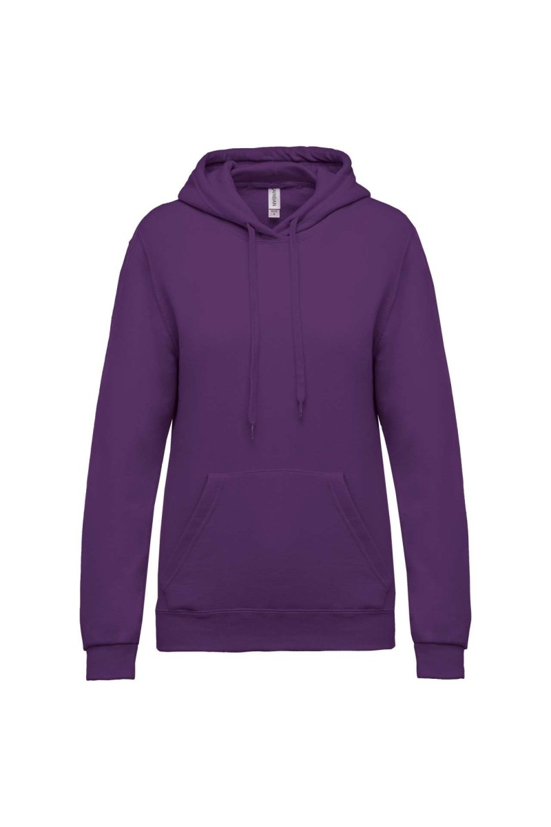 LADIES’ HOODED SWEATSHIRT