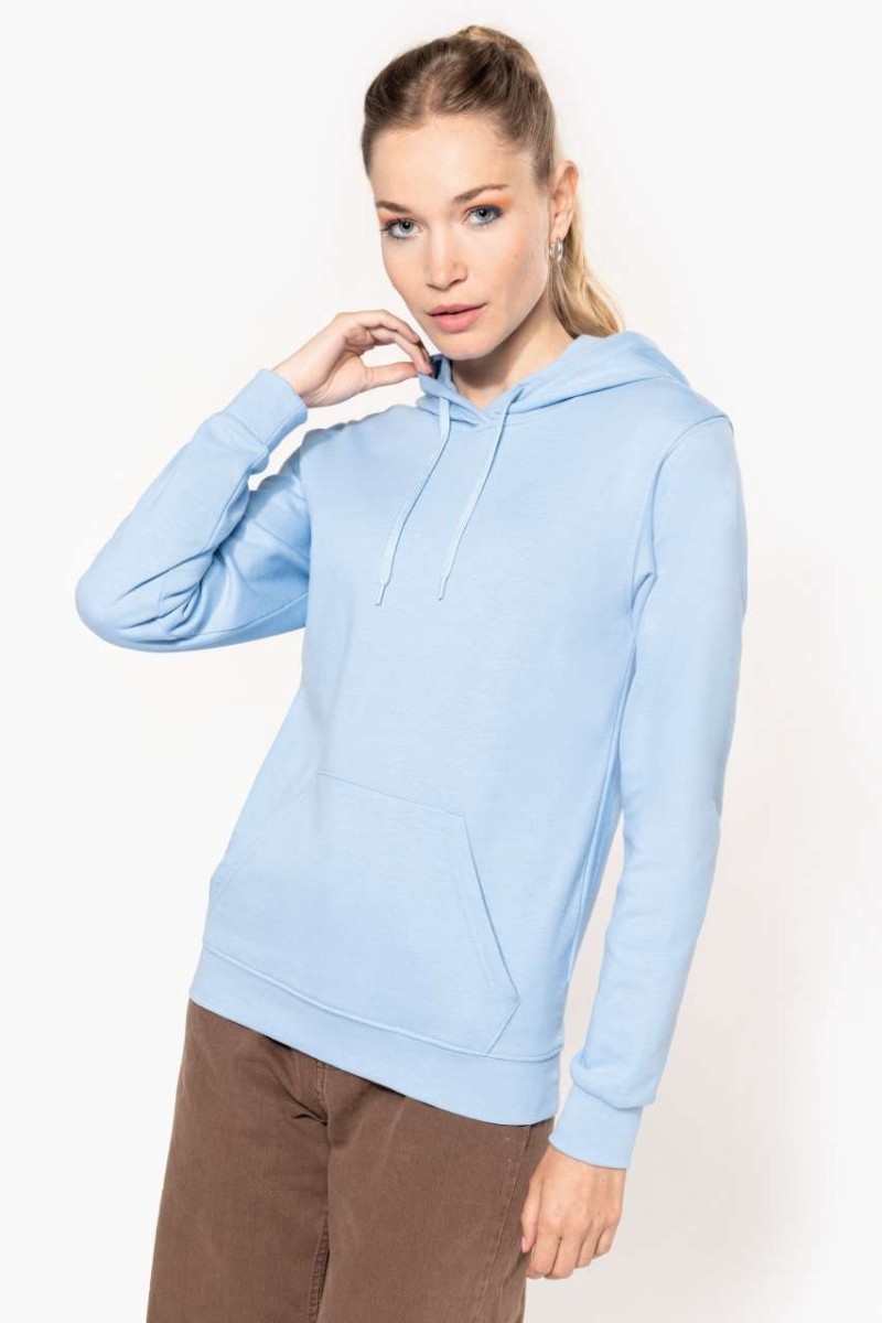 LADIES’ HOODED SWEATSHIRT