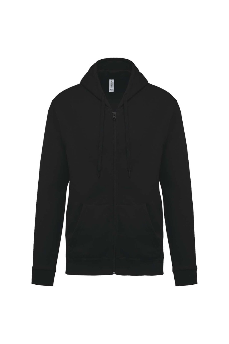 FULL ZIP HOODED SWEATSHIRT