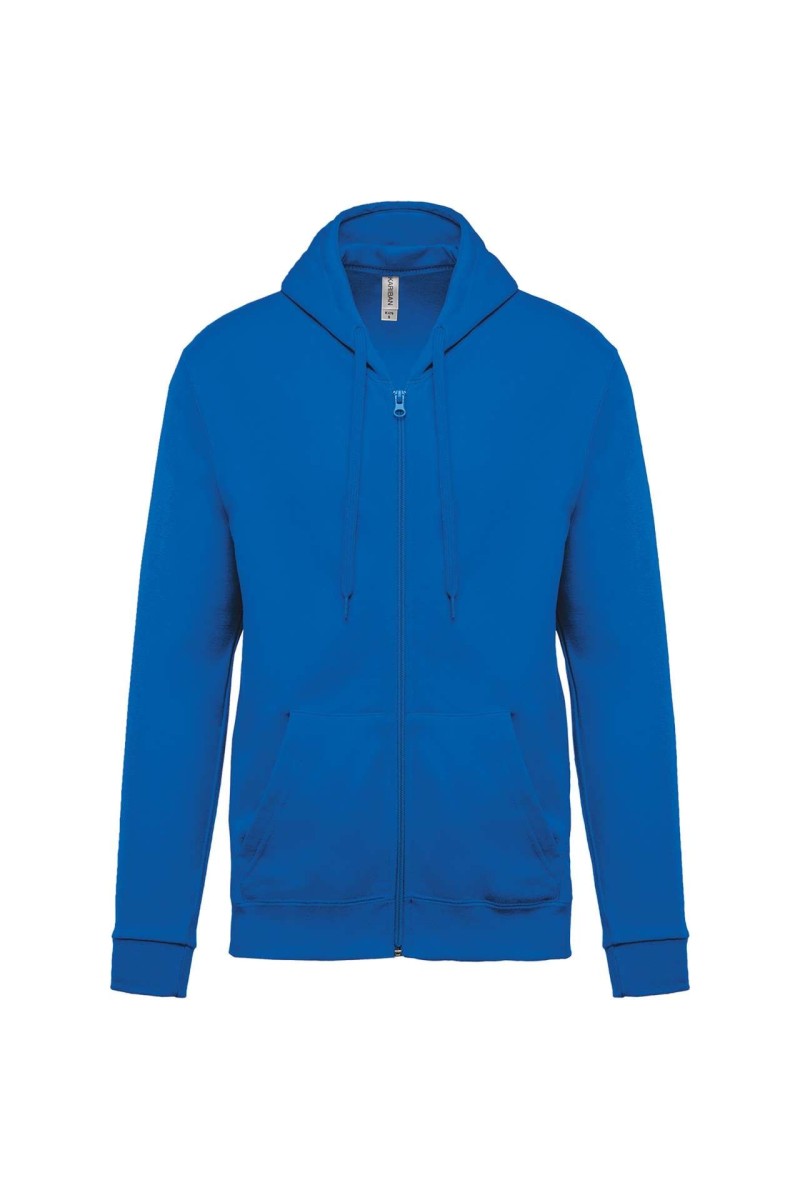FULL ZIP HOODED SWEATSHIRT