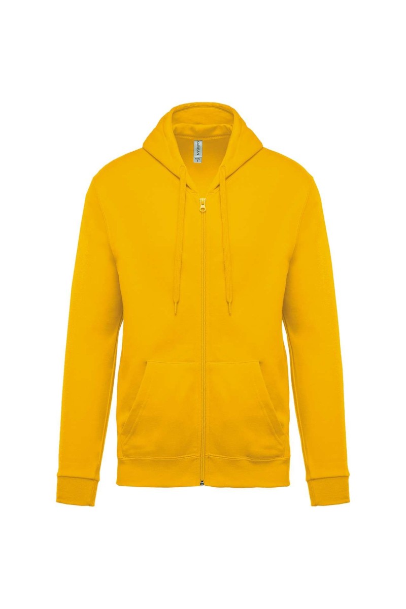 FULL ZIP HOODED SWEATSHIRT