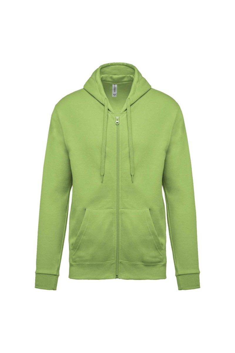 FULL ZIP HOODED SWEATSHIRT