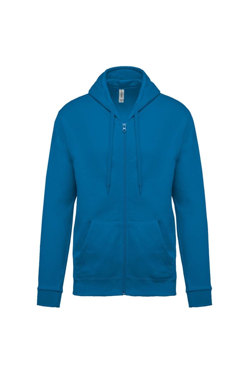 FULL ZIP HOODED SWEATSHIRT