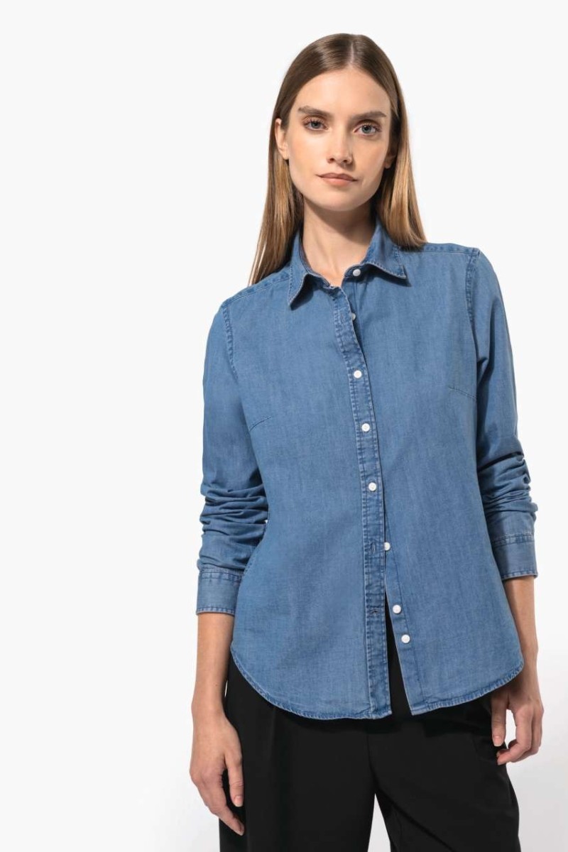 CĂMAȘĂ DIN DENIM PENTRU FEMEI