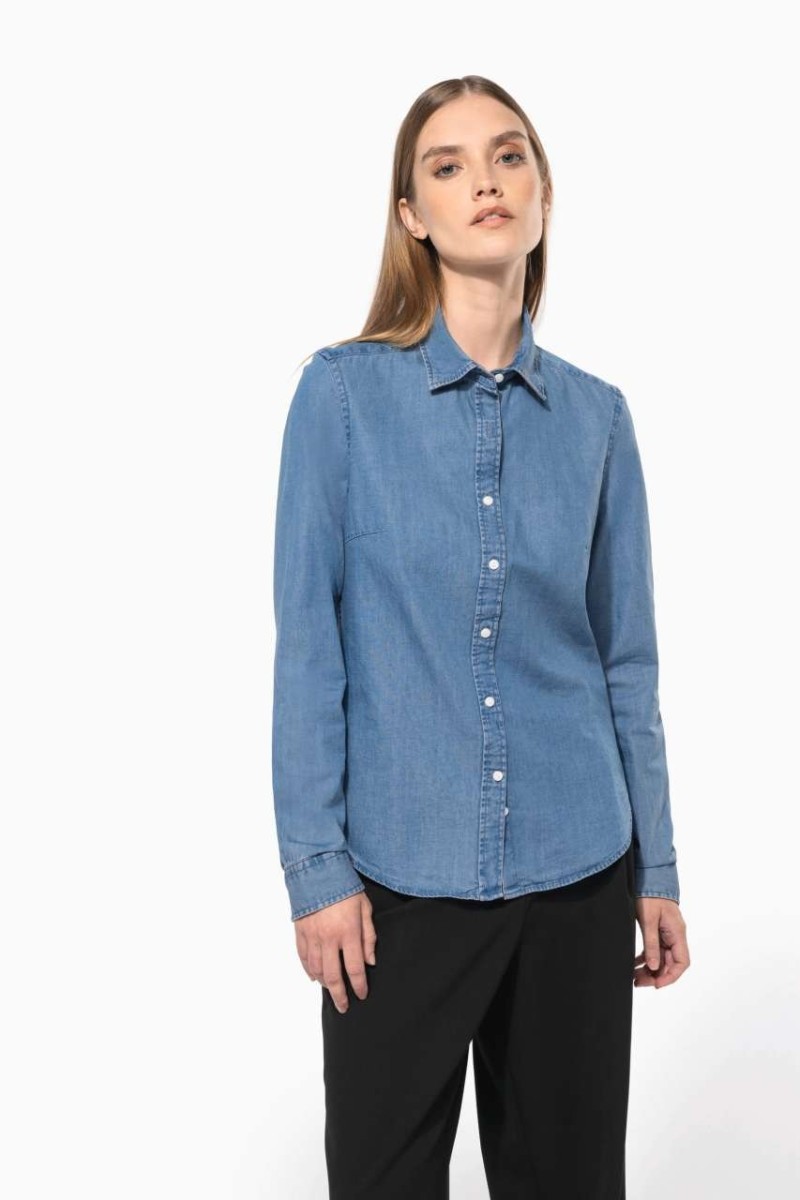CĂMAȘĂ DIN DENIM PENTRU FEMEI