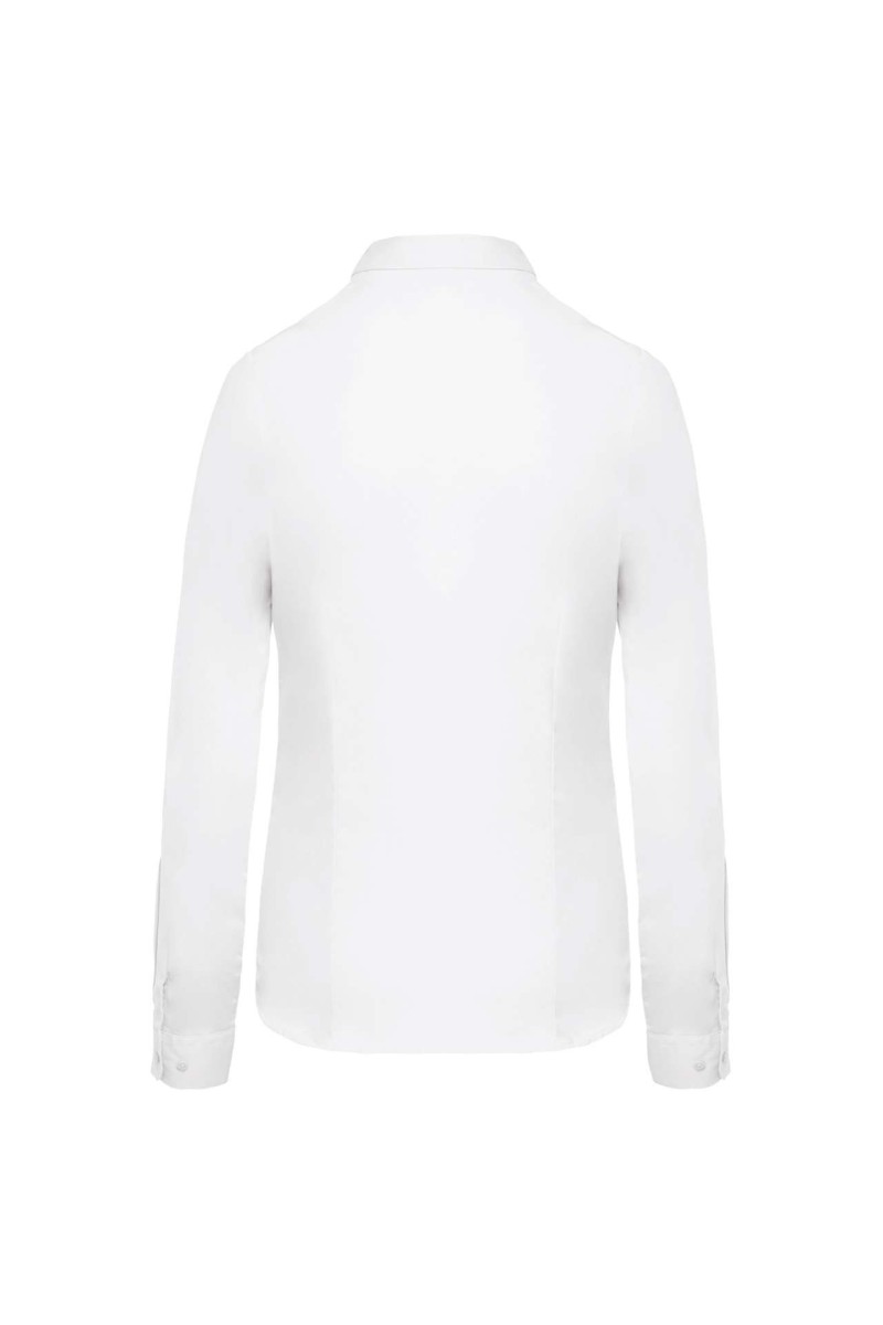 LADIES’ LONG-SLEEVED COTTON POPLIN SHIRT