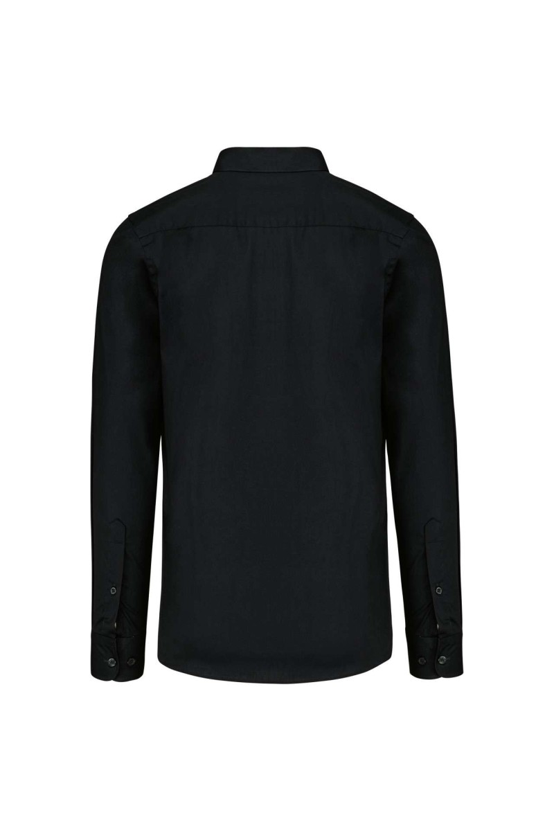 MEN’S LONG-SLEEVED COTTON POPLIN SHIRT
