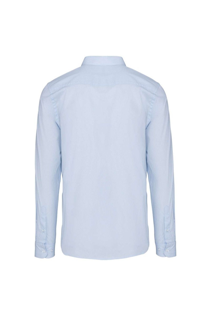 MEN’S LONG-SLEEVED COTTON POPLIN SHIRT