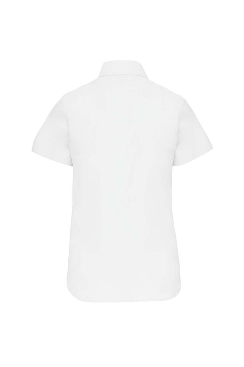 LADIES' SHORT-SLEEVED OXFORD SHIRT