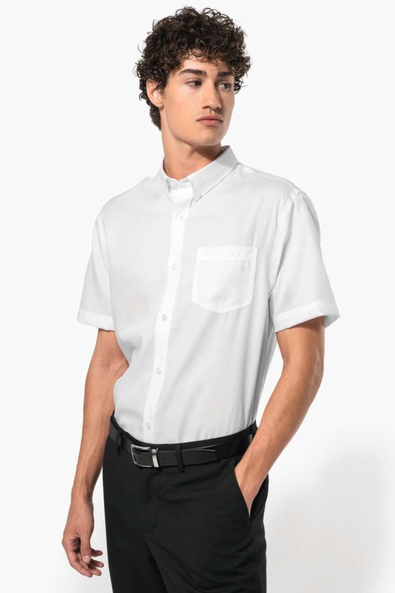 MEN'S SHORT-SLEEVED NON-IRON SHIRT