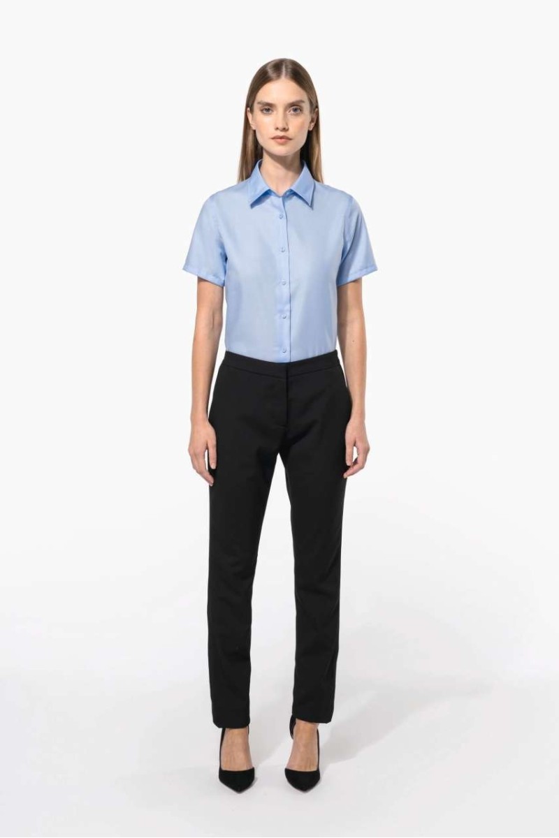 LADIES' SHORT-SLEEVED NON-IRON SHIRT