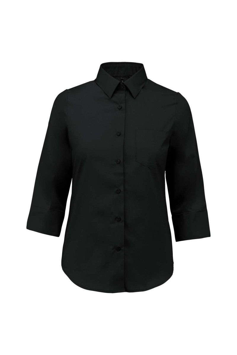 LADIES' 3/4 SLEEVED SHIRT