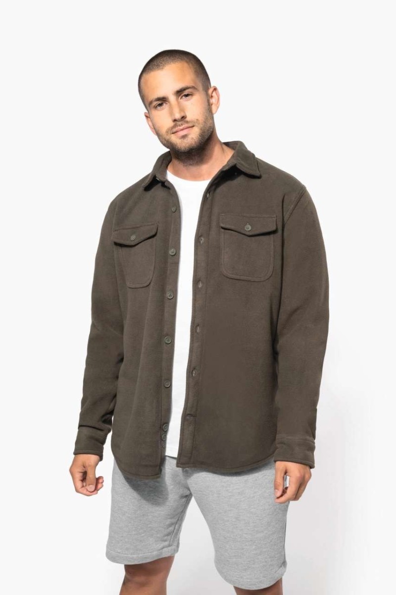 HANORAC FLEECE CĂPTUȘIT CU SHERPA