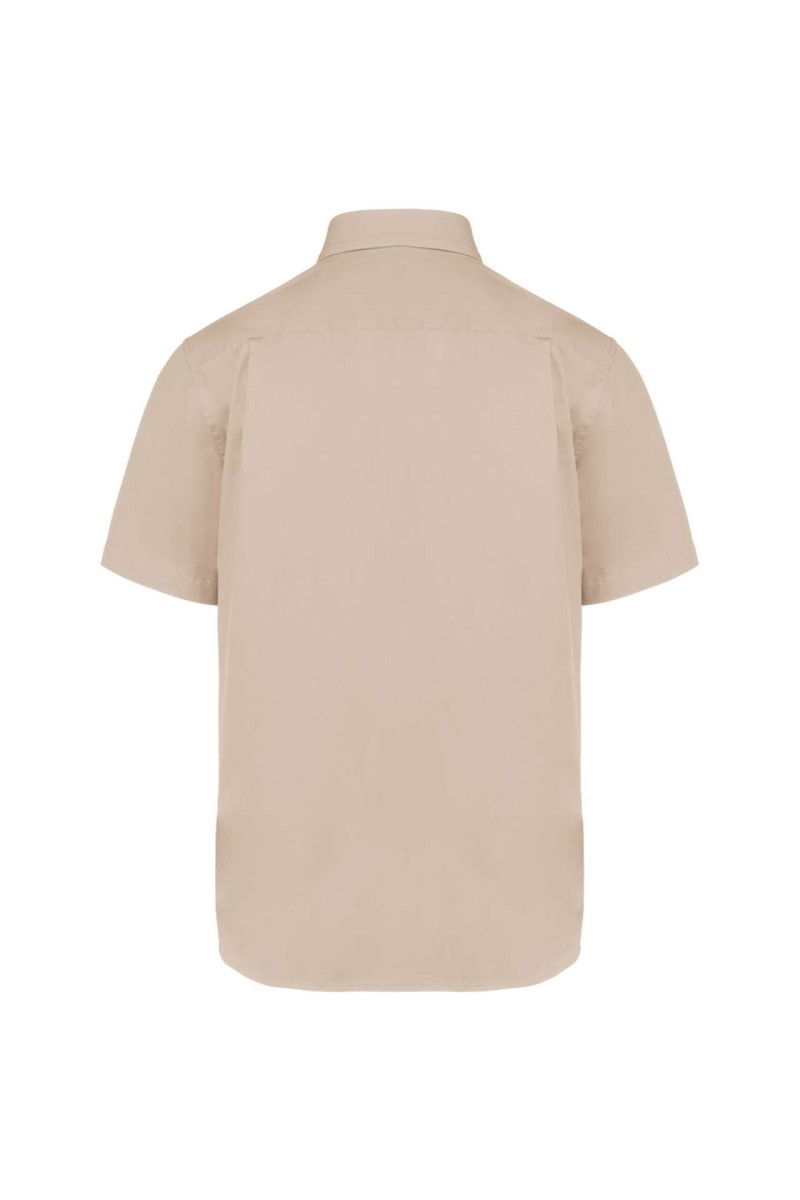 MEN'S ARIANA III SHORT-SLEEVE COTTON SHIRT