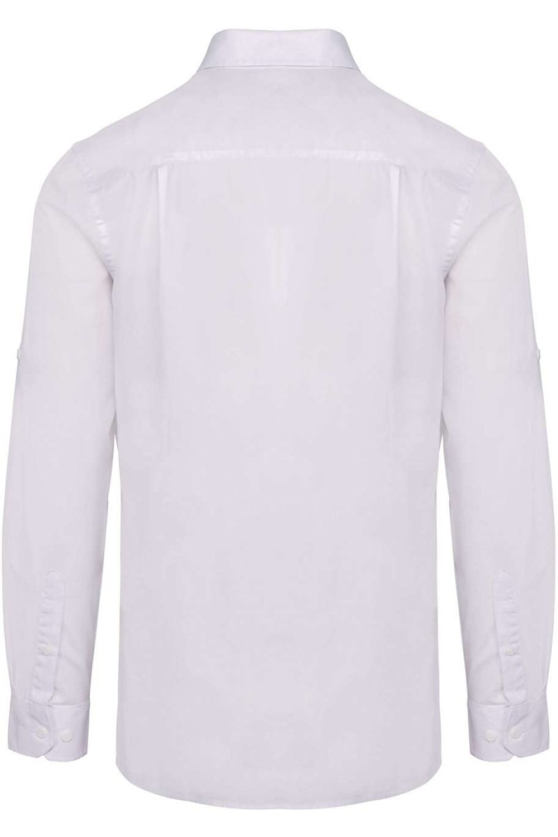 MEN'S LONG-SLEEVED SAFARI SHIRT