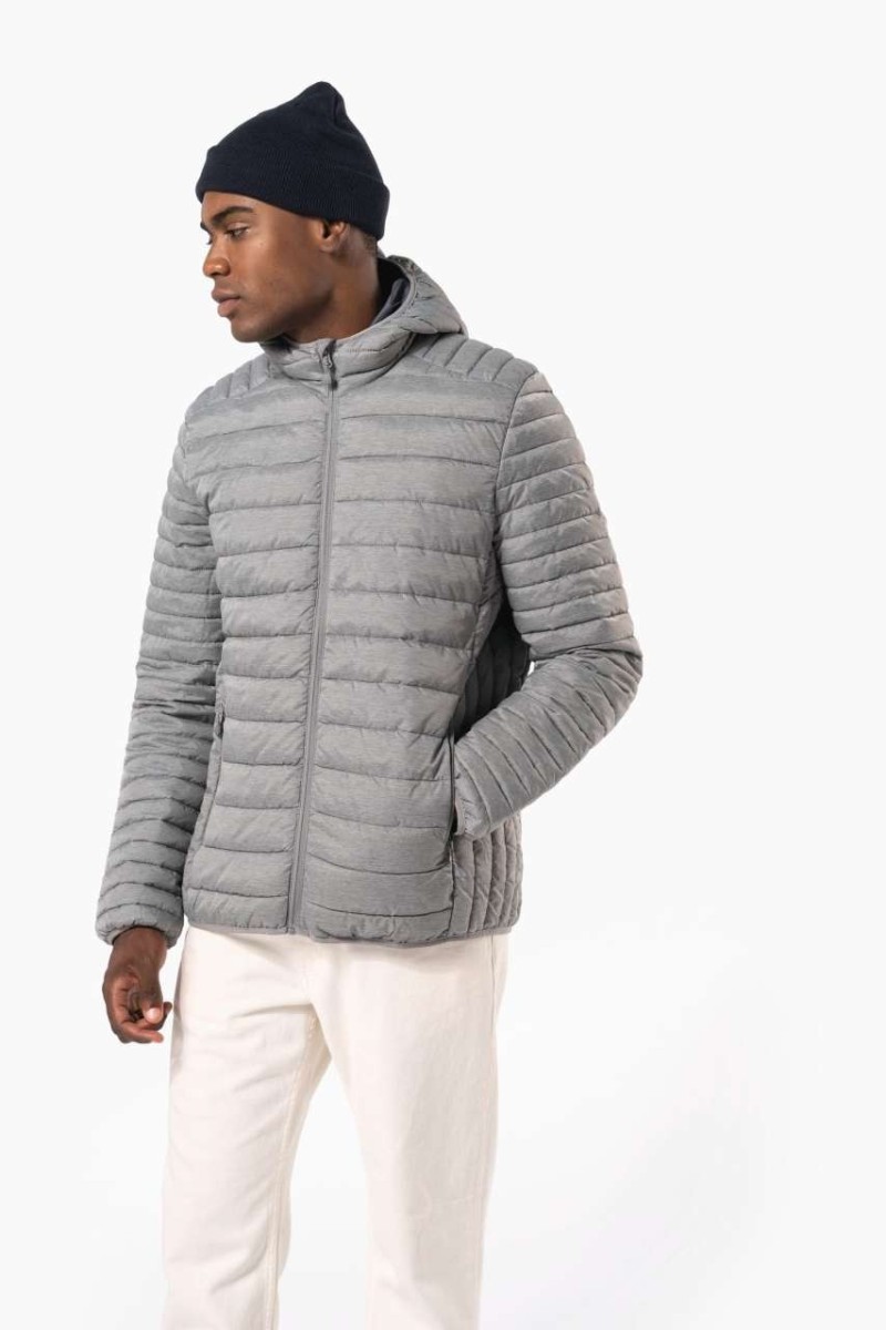 MEN'S LIGHTWEIGHT HOODED PADDED JACKET