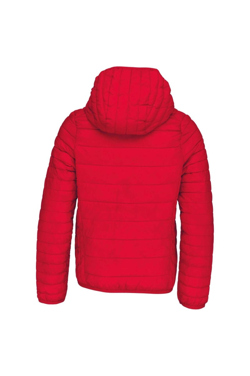 KIDS' LIGHTWEIGHT HOODED PADDED JACKET