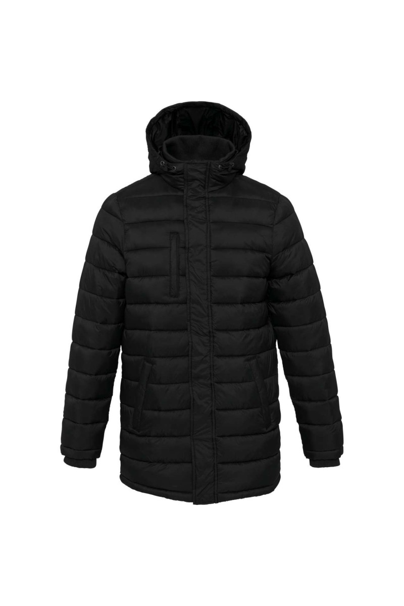 MEN'S LIGHTWEIGHT HOODED PADDED PARKA