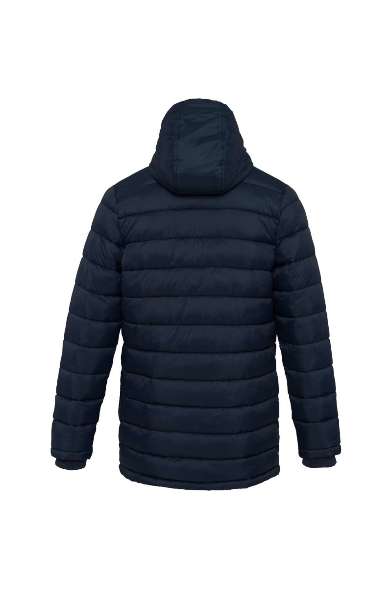 Parka căptușită cu glugă pentru bărbați