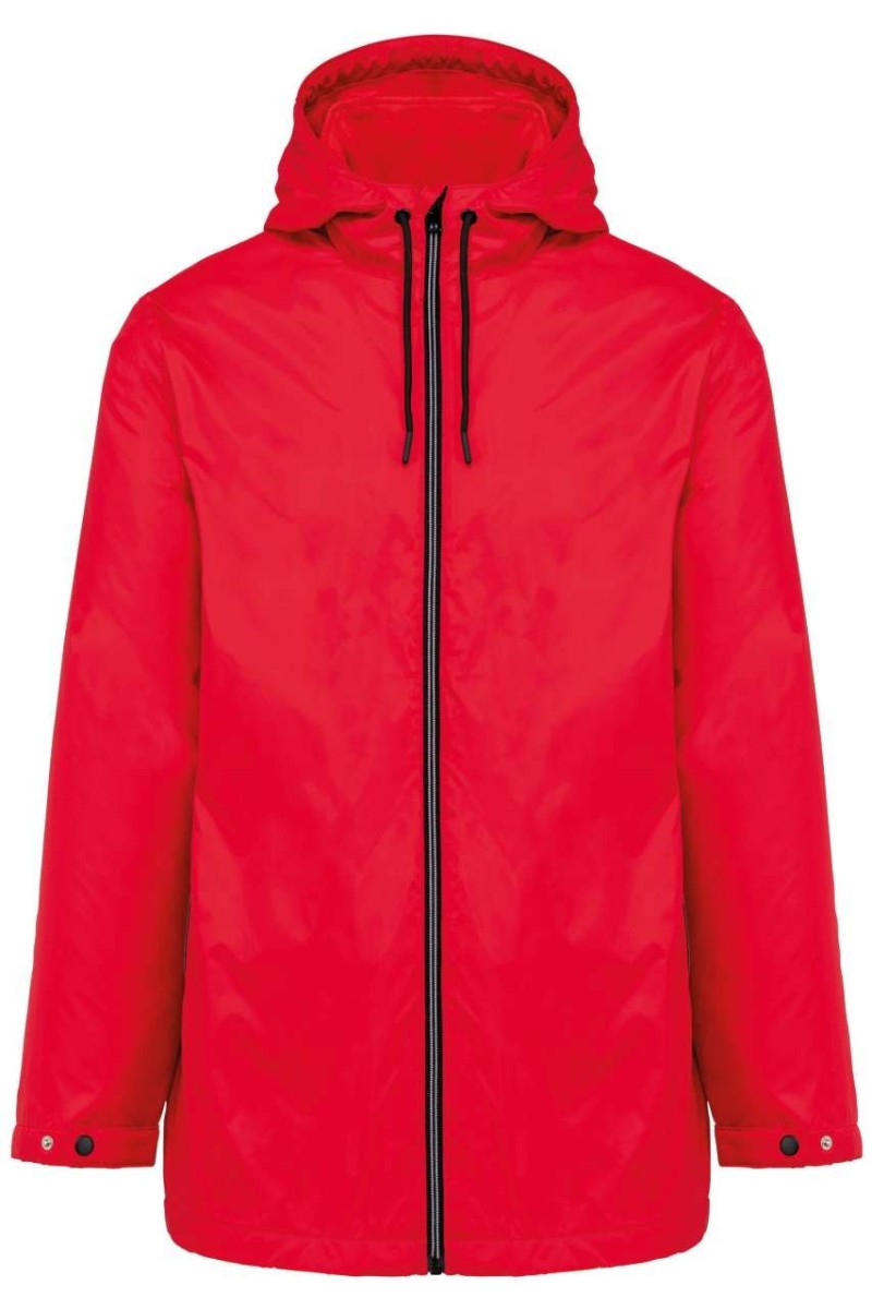 Jachetă cu glugă unisex cu căptușeală micro-polar fleece