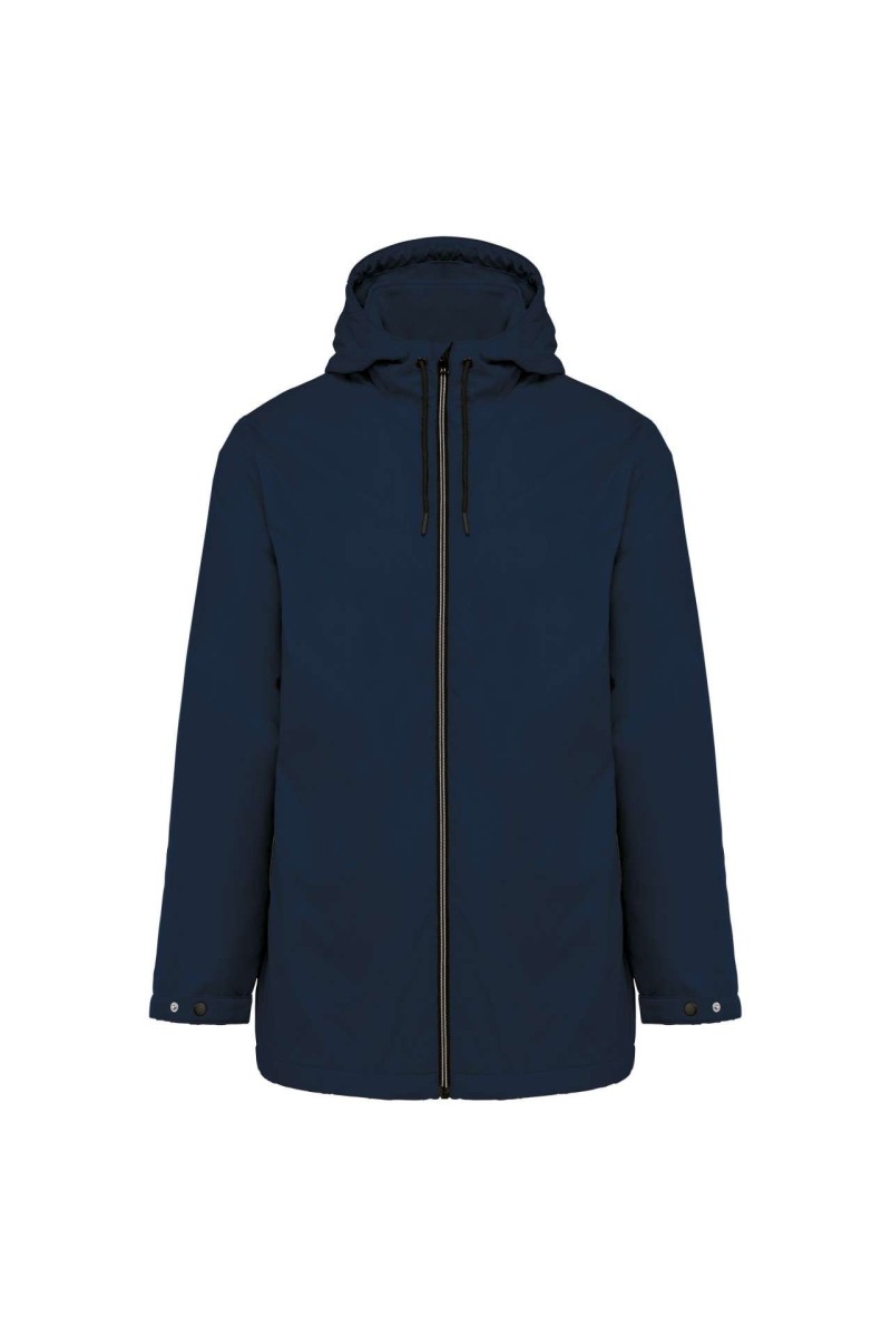 UNISEX HOODED JACKET WITH MICRO-POLARFLEECE LINING