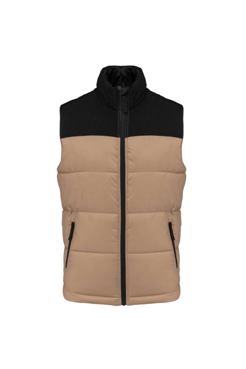 Vestă căptușită bicoloră unisex