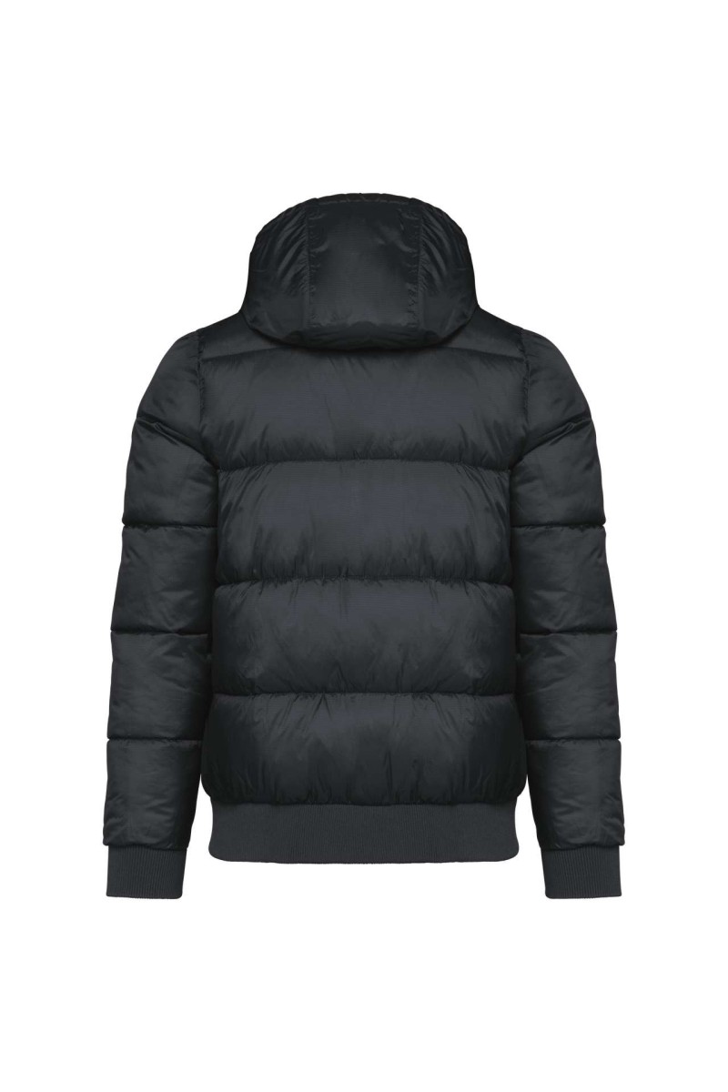 Jachetă reciclată cu glugă unisex