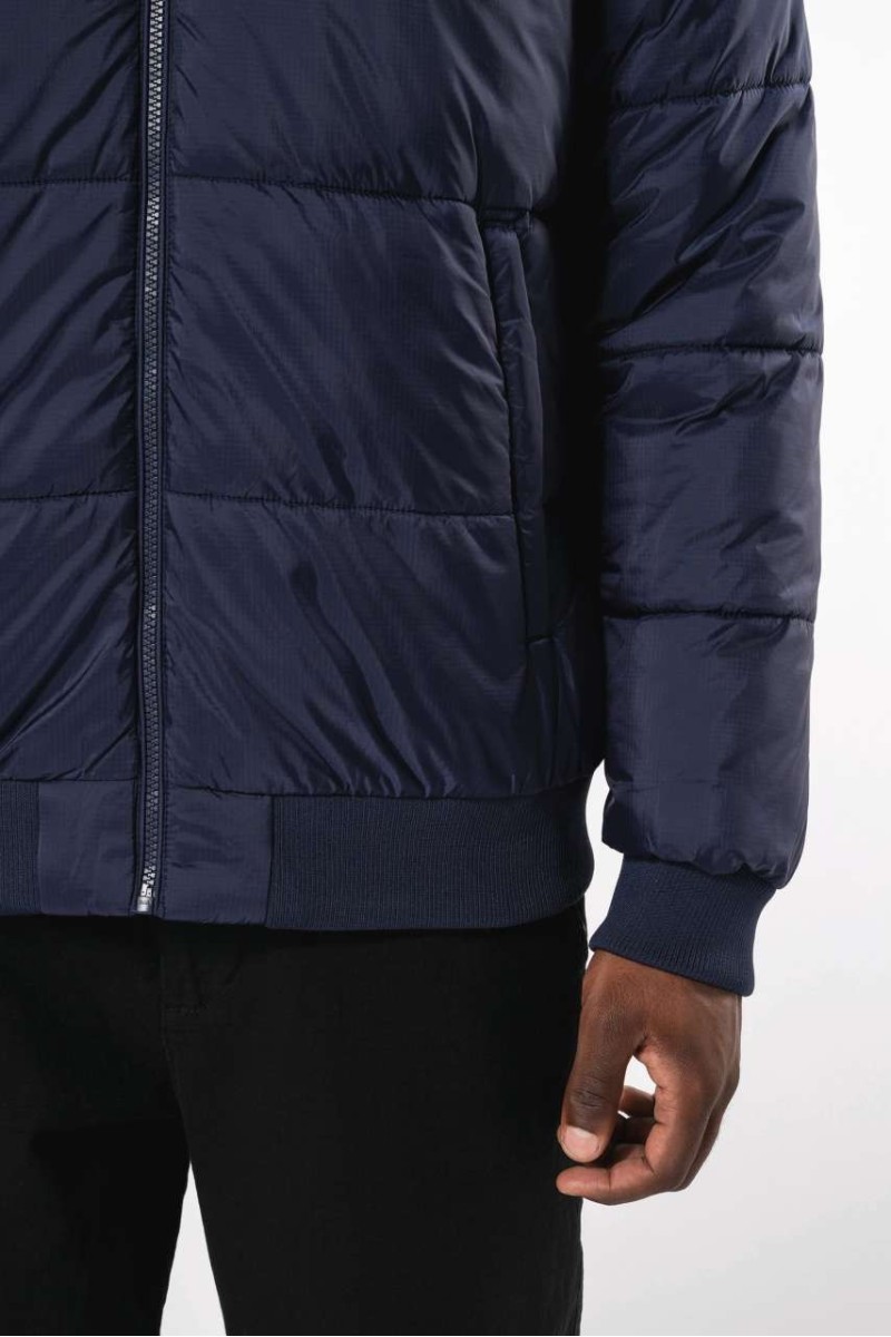 UNISEX RECYCLED RIPSTOP JACKET WITH HOOD