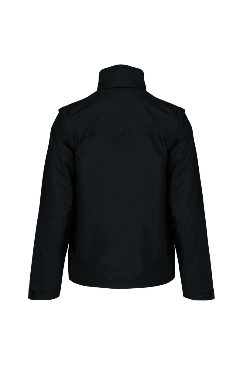SCORE - DETACHABLE-SLEEVED BLOUSON JACKET