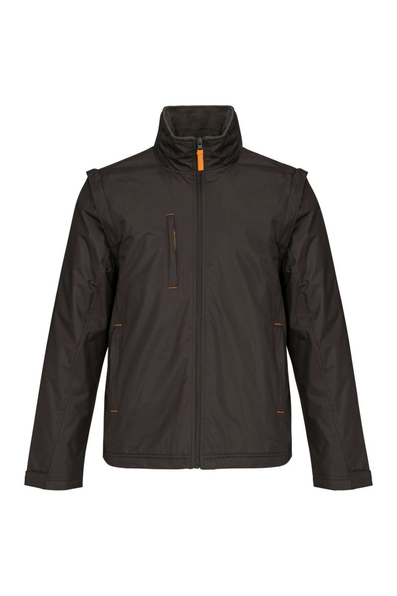 SCORE - DETACHABLE-SLEEVED BLOUSON JACKET