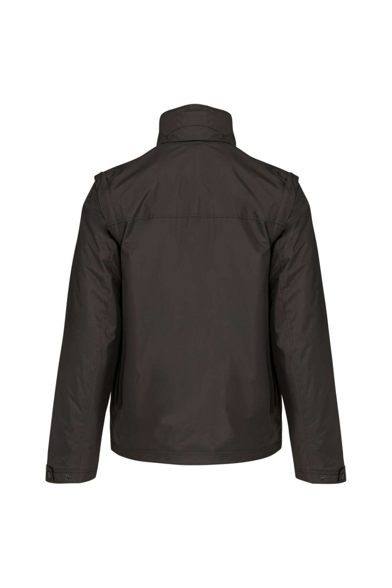 SCORE - DETACHABLE-SLEEVED BLOUSON JACKET