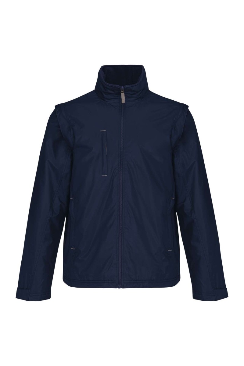 SCORE - DETACHABLE-SLEEVED BLOUSON JACKET