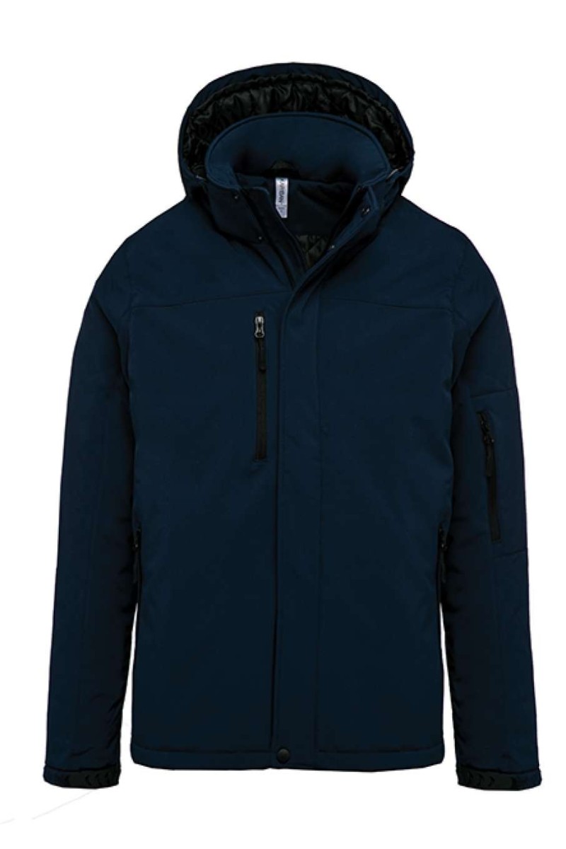 MEN'S HOODED SOFTSHELL LINED PARKA