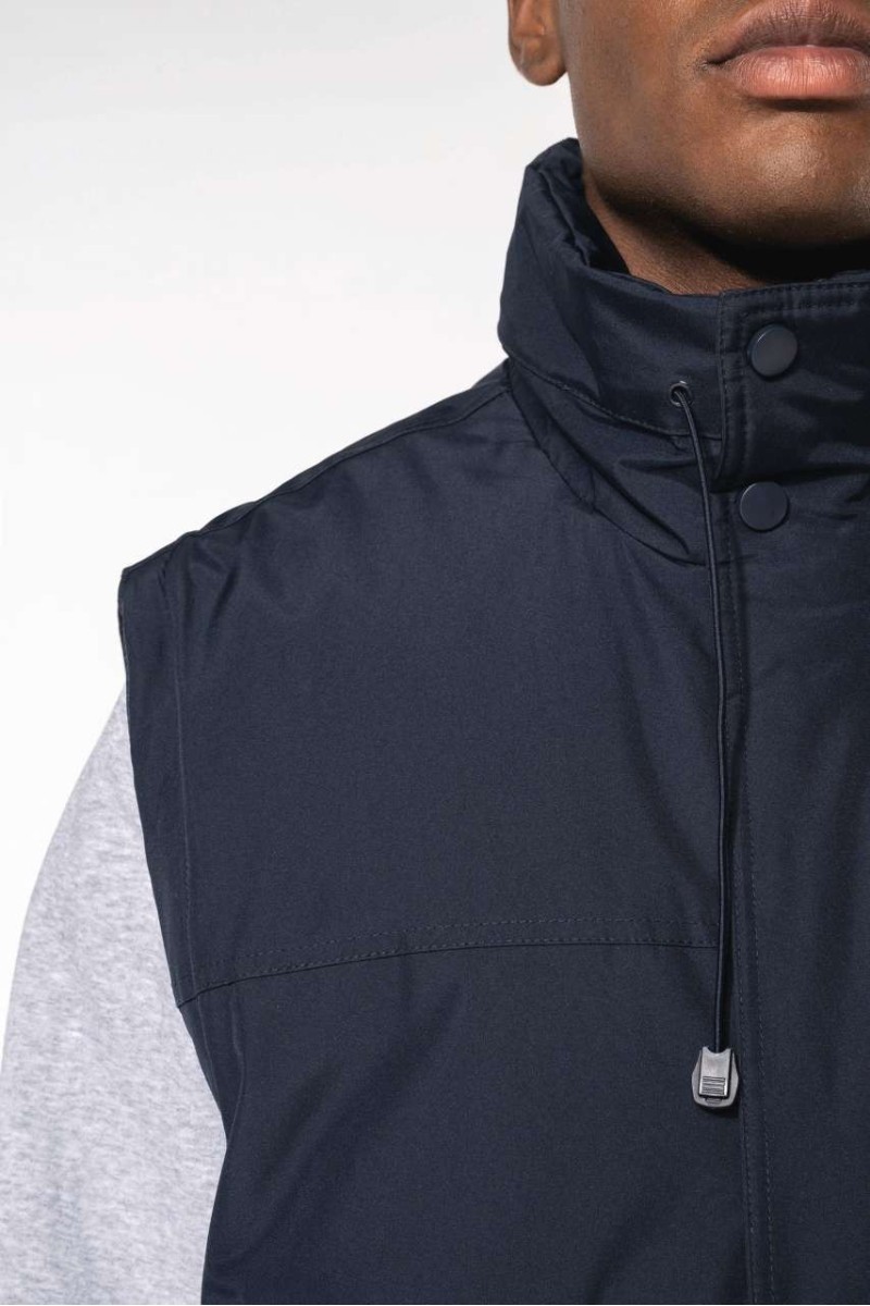 FACTORY - DETACHABLE-SLEEVED BLOUSON JACKET
