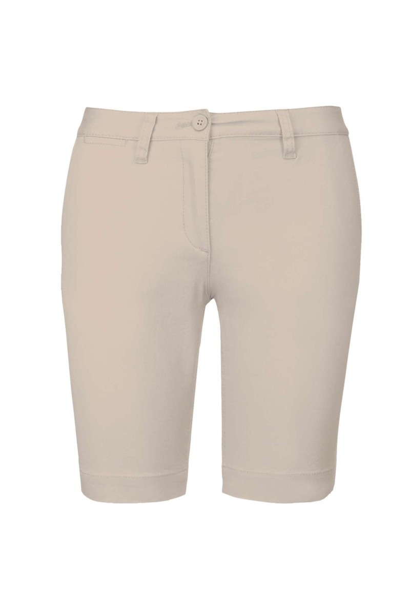 LADIES' CHINO BERMUDA SHORTS