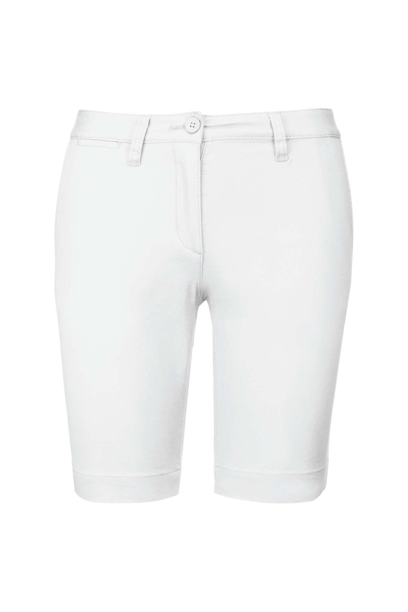 LADIES' CHINO BERMUDA SHORTS
