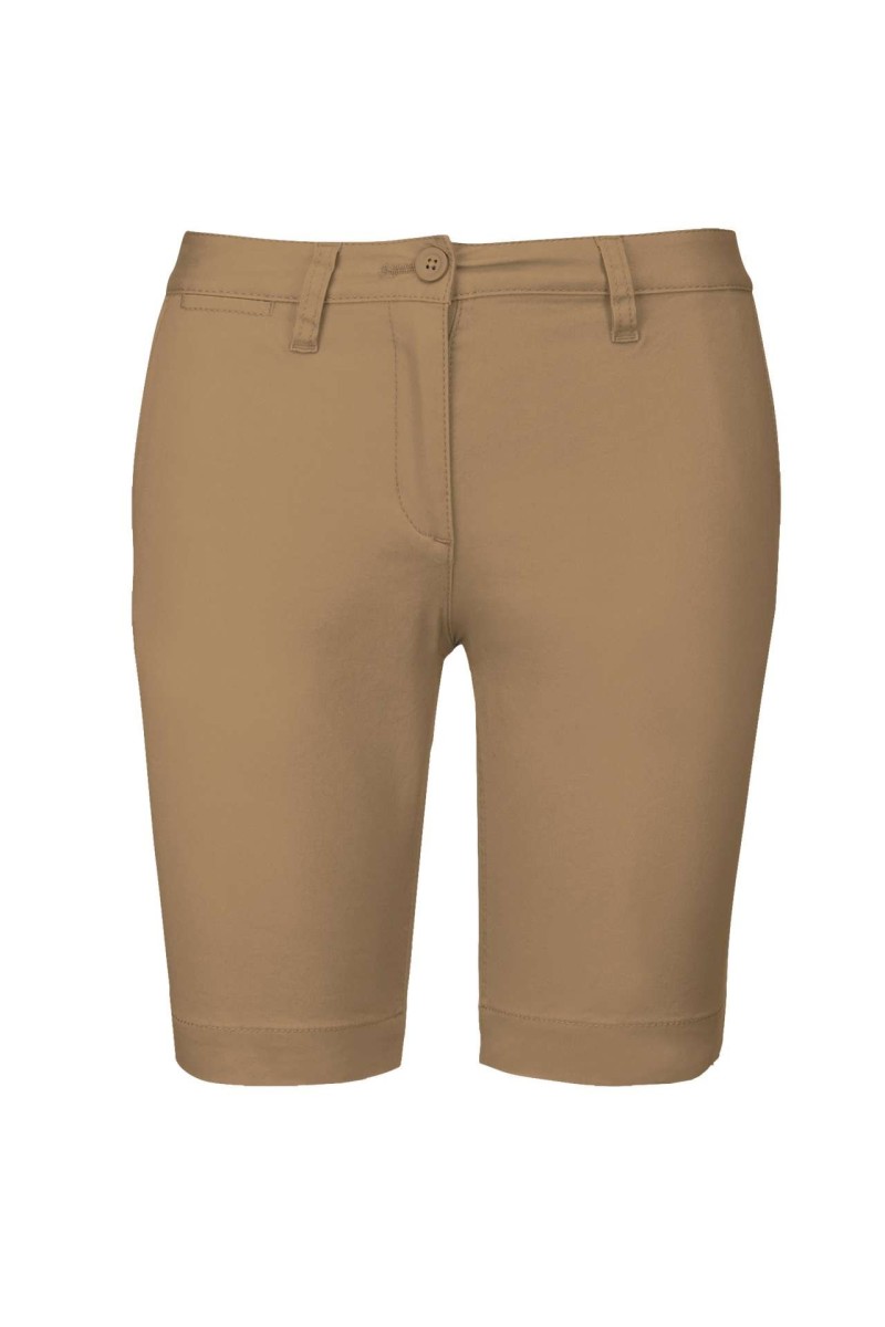 LADIES' CHINO BERMUDA SHORTS