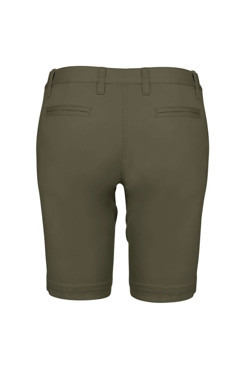 LADIES' CHINO BERMUDA SHORTS
