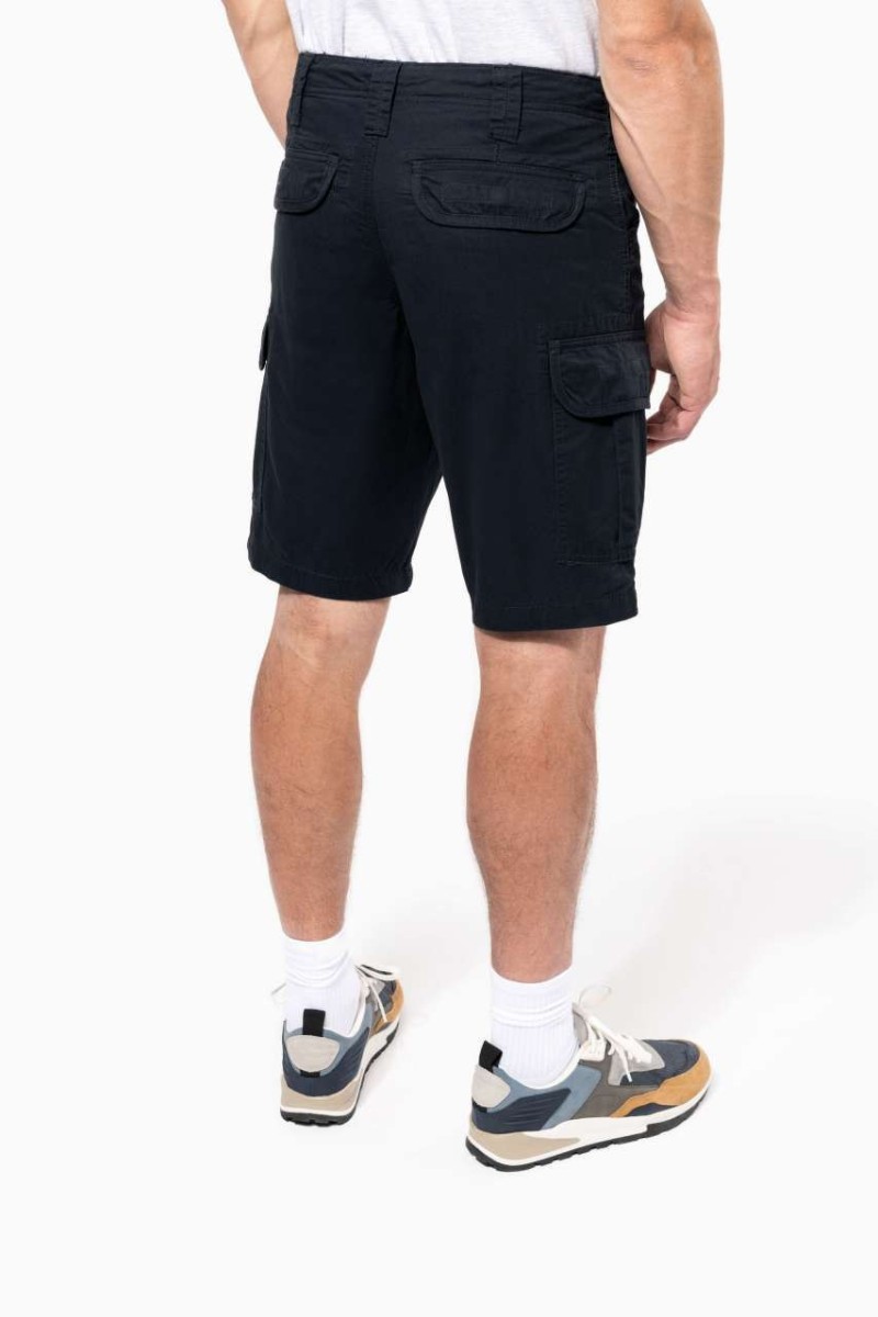 PANTALONI SCURȚI BERMUDA CU MULTIPLE BUZUNARE