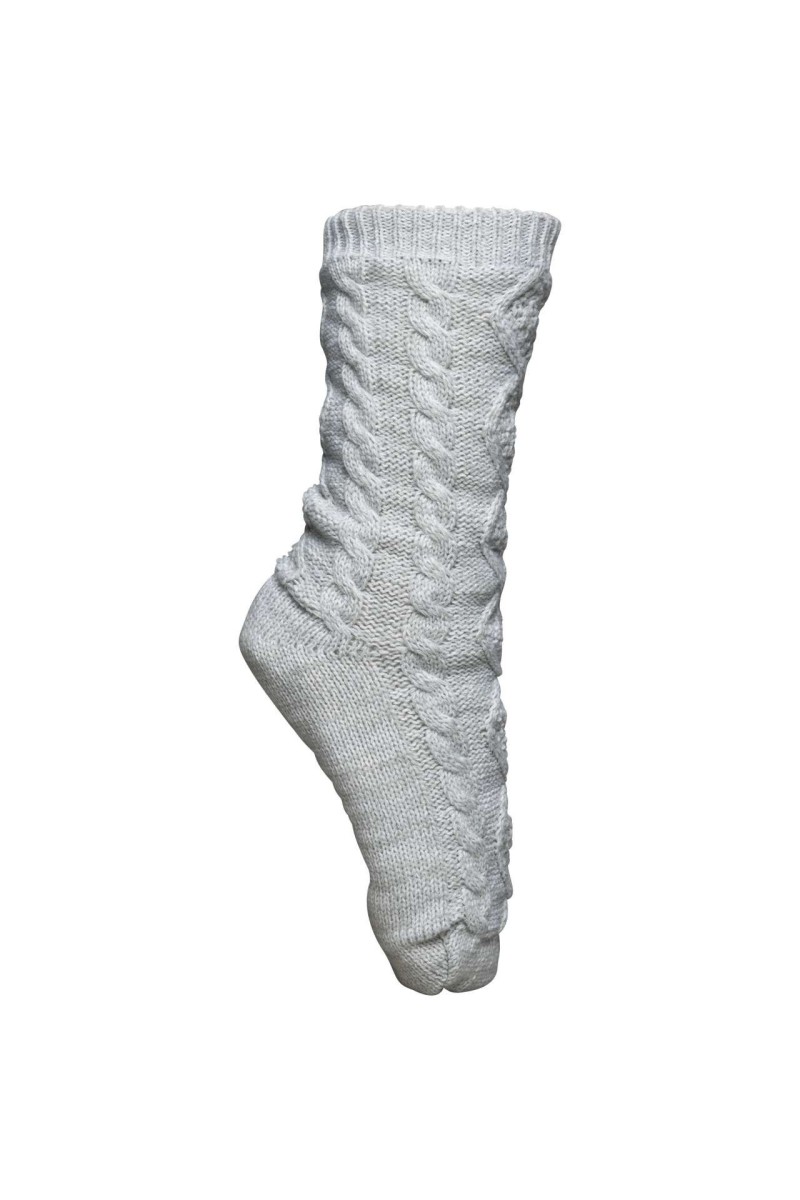SHERPA-LINED LOUNGE SOCKS