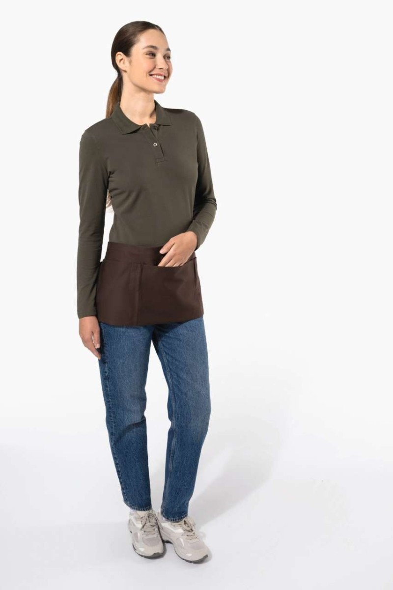 COTTON SHORT APRON
